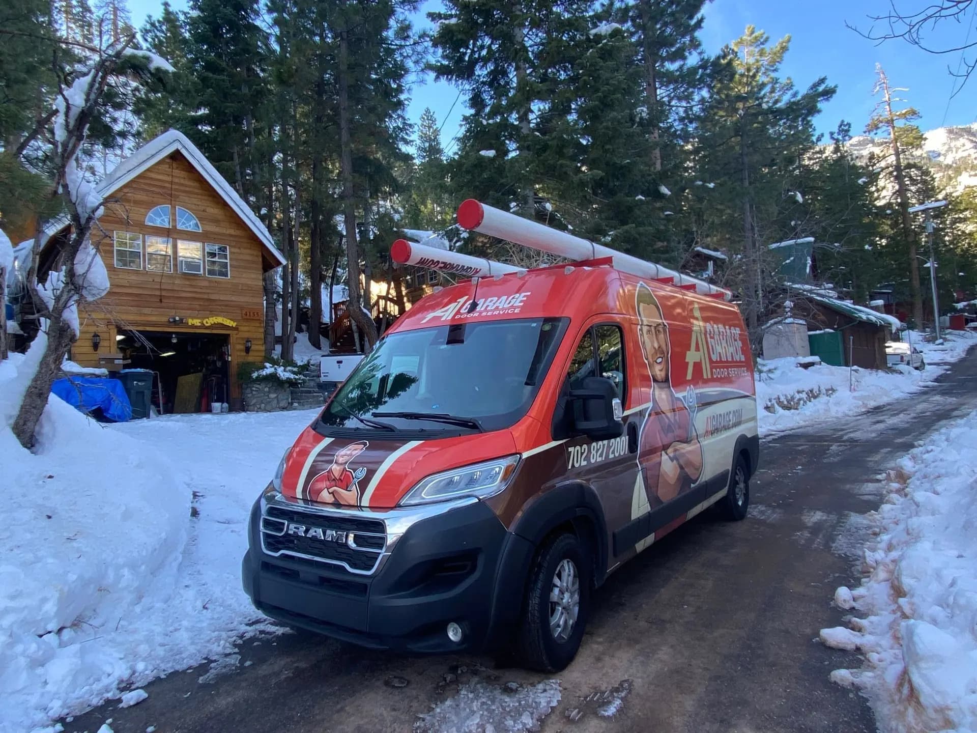 A1 Garage Door Service Tulsa business background image