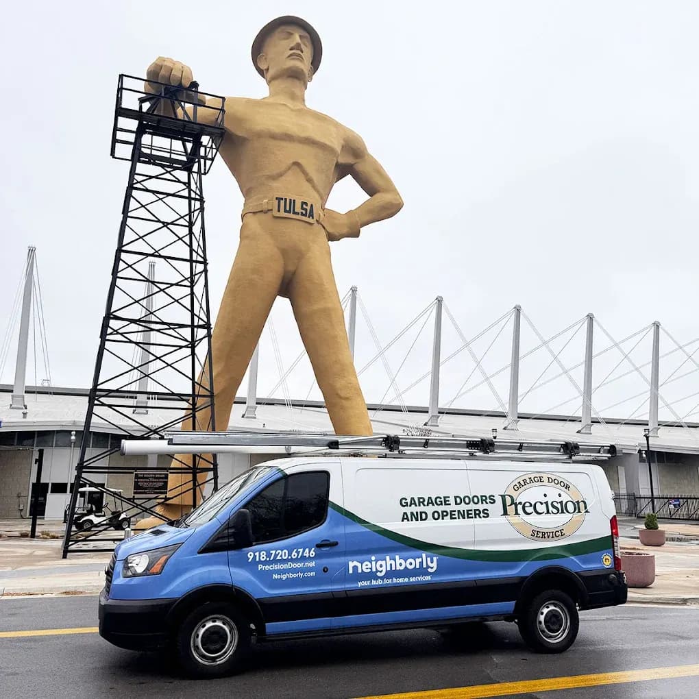 Precision Garage Door Service of Tulsa business background image